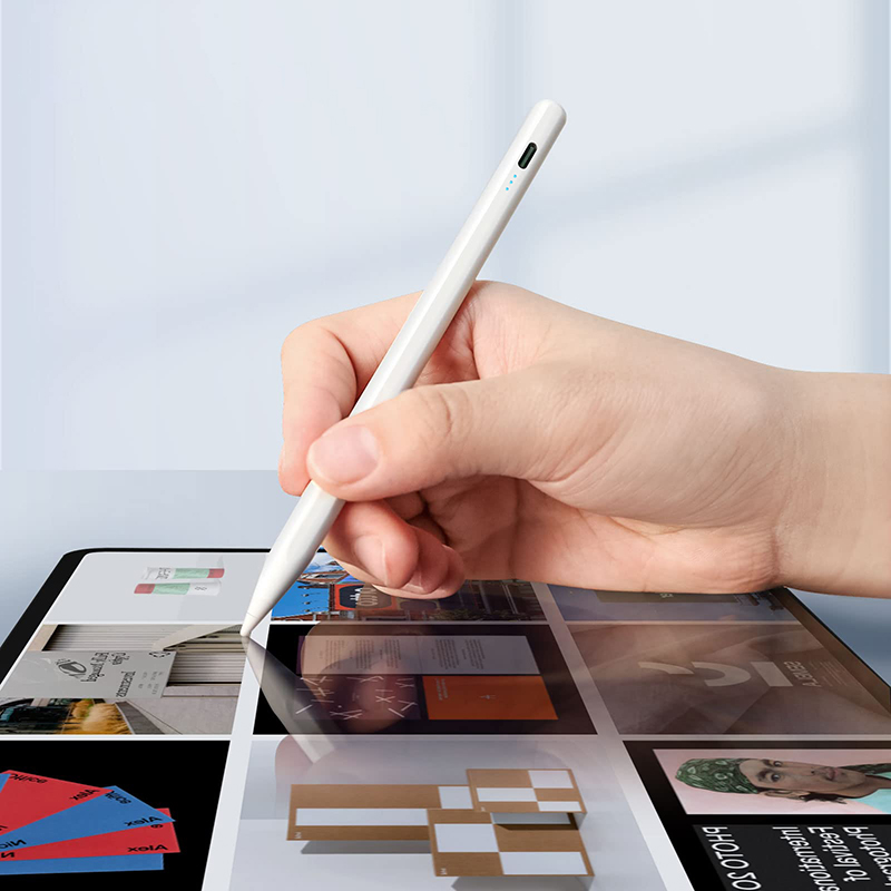 How does the Active Capacitive Stylus Pen achieve a digital interactive experience comparable to real writing with its sophisticated electronic architecture?